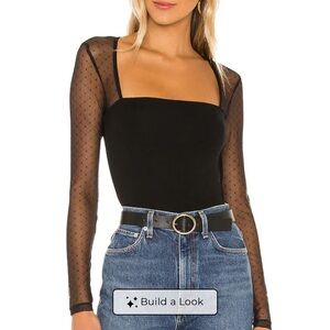 NWT Elisabetta Bodysuit in Black
Lovers and Friends